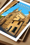 Affiche - Narbonne - Église Saint-Sébastien - affiche narbonne