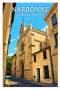 Affiche - Narbonne - Église Saint-Sébastien - affiche narbonne