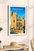 Affiche - Narbonne - Hôtel de Ville - affiche narbonne