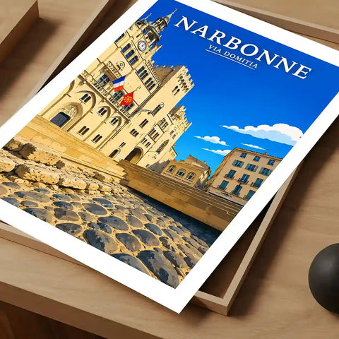 Affiche - Narbonne - Via Domitia - affiche narbonne