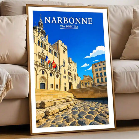 Affiche - Narbonne - Via Domitia - affiche narbonne