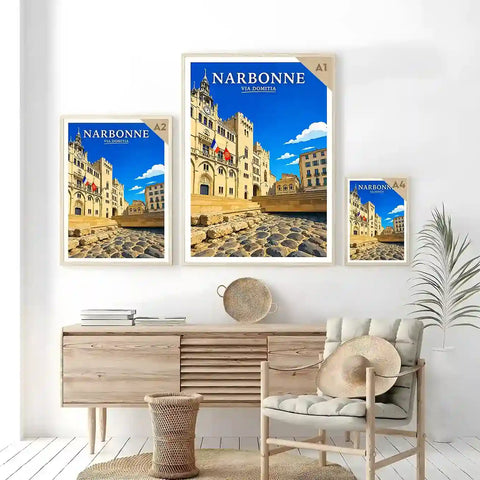 Affiche - Narbonne - Via Domitia - affiche narbonne