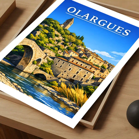 Affiche - Olargues