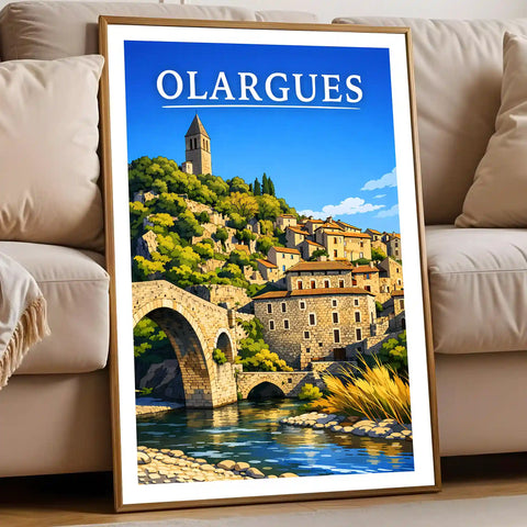 Affiche - Olargues
