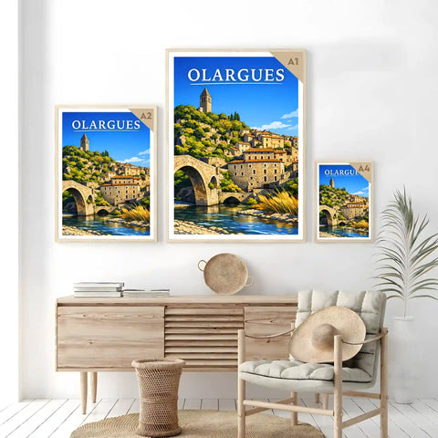 Affiche - Olargues