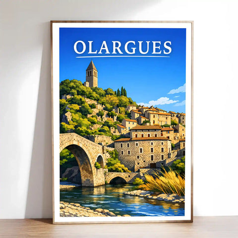 Affiche - Olargues