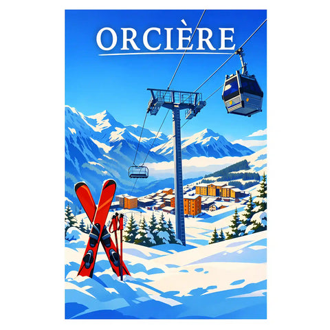 Affiche - Orcière