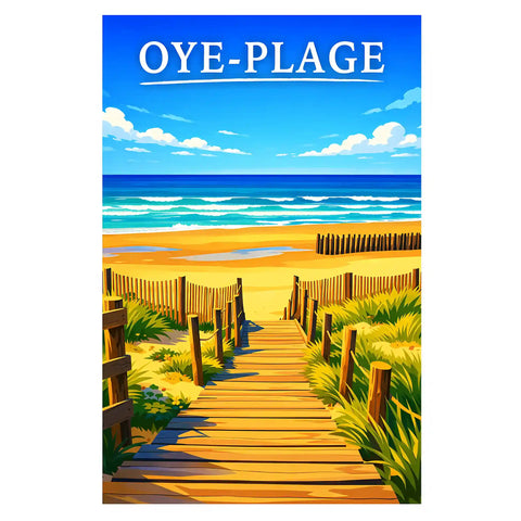 Affiche - Oye-Plage