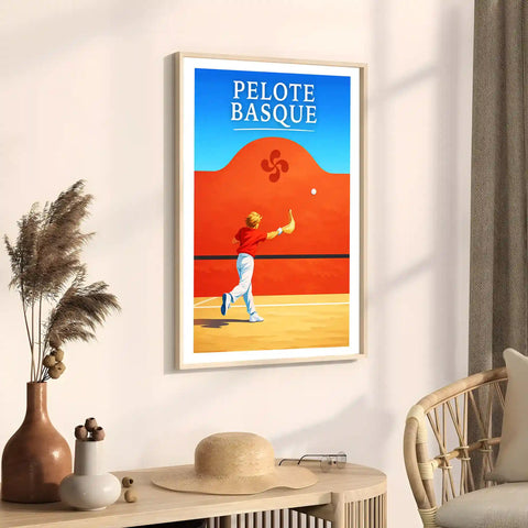 Affiche - Pelote Basque