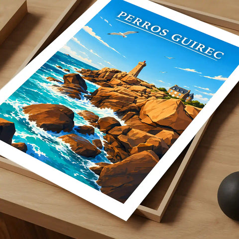 Affiche - Perros Guirec