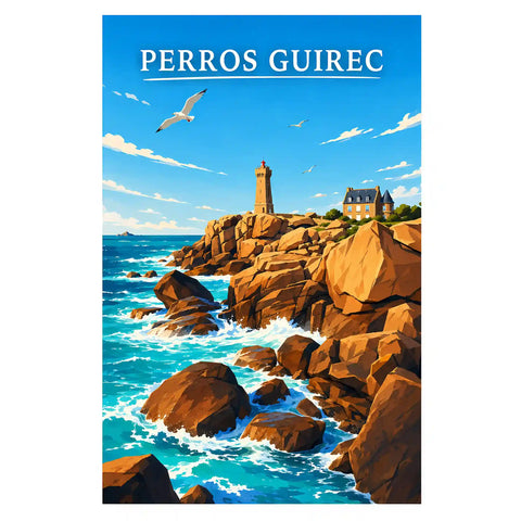 Affiche - Perros Guirec