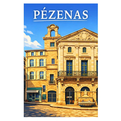 Affiche - Pézenas