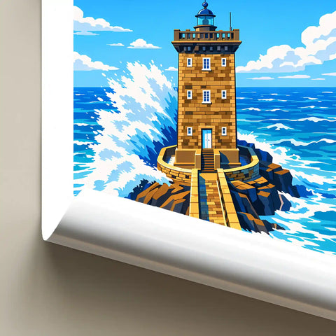 Affiche - Phare de Kermorvan