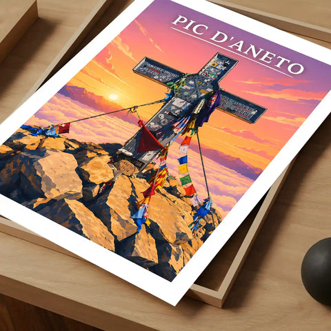 Affiche - Pic d'Aneto