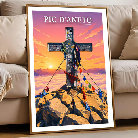 Affiche - Pic d'Aneto