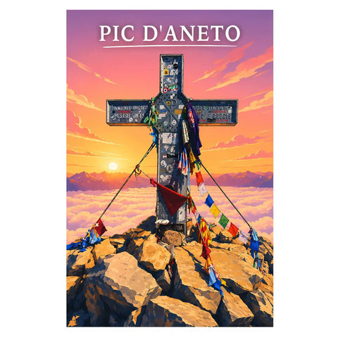 Affiche - Pic d'Aneto