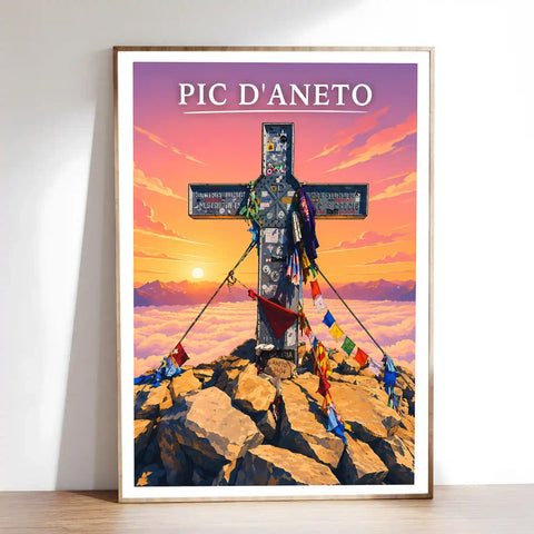 Affiche - Pic d'Aneto