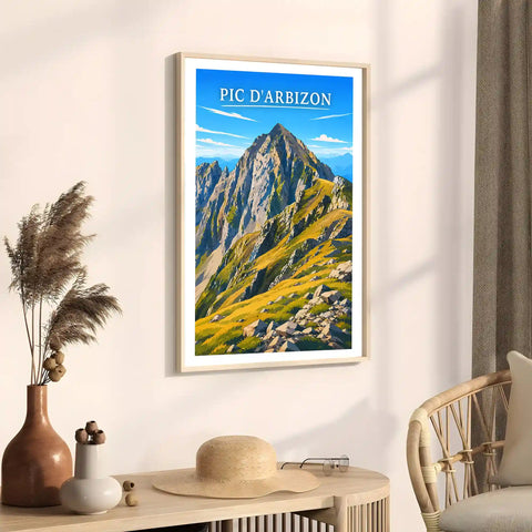 Affiche - Pic d'Arbizon