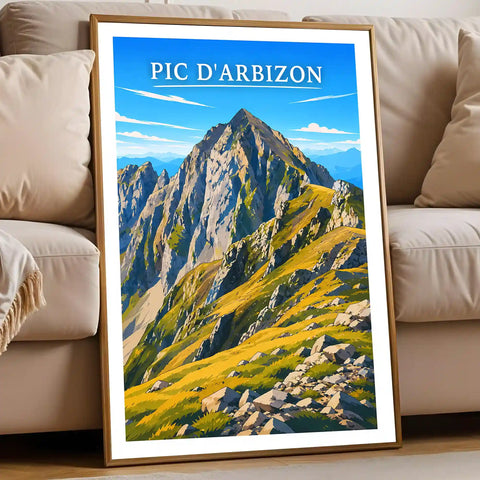 Affiche - Pic d'Arbizon