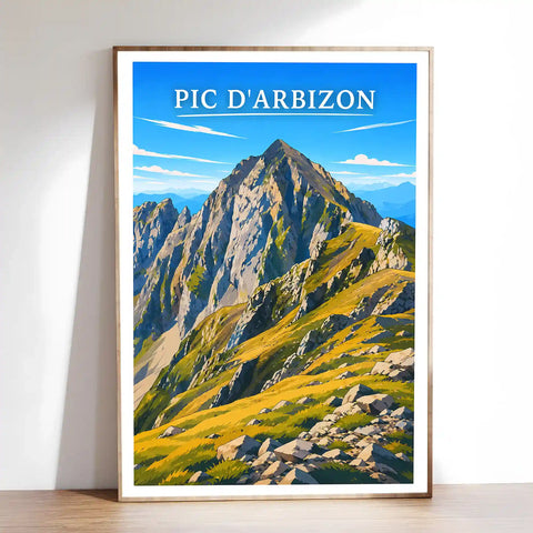 Affiche - Pic d'Arbizon