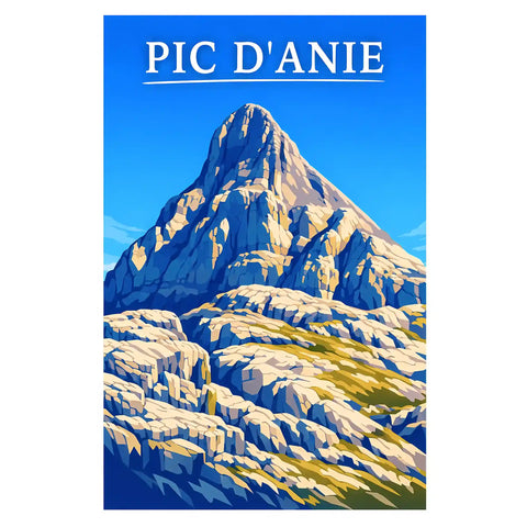 Affiche - Pic d'Anie