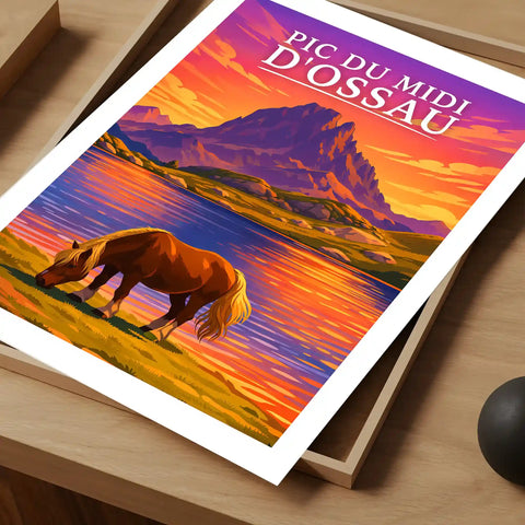Affiche - Pic du Midi d'Ossau
