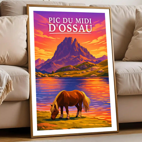 Affiche - Pic du Midi d'Ossau