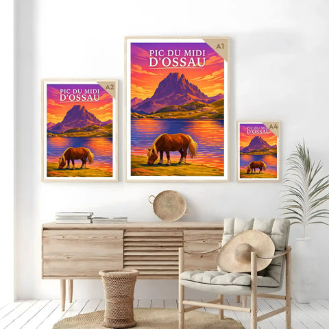 Affiche - Pic du Midi d'Ossau