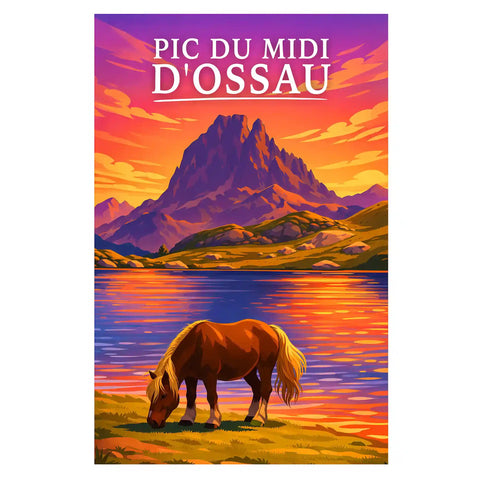 Affiche - Pic du Midi d'Ossau