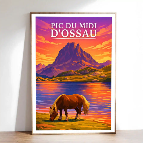 Affiche - Pic du Midi d'Ossau