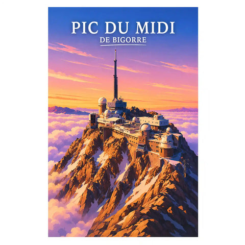Affiche - Pic du Midi de Bigorre