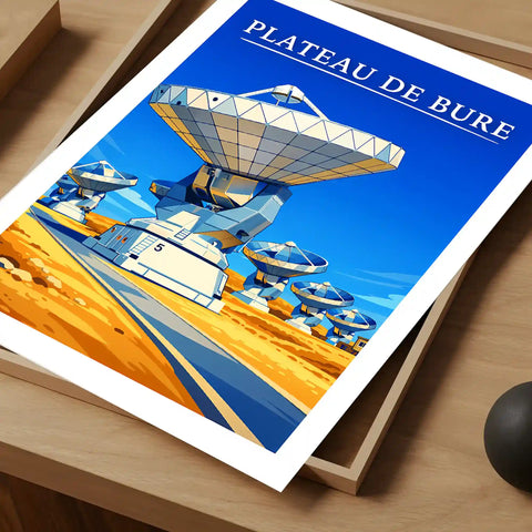 Affiche - Plateau de Bure