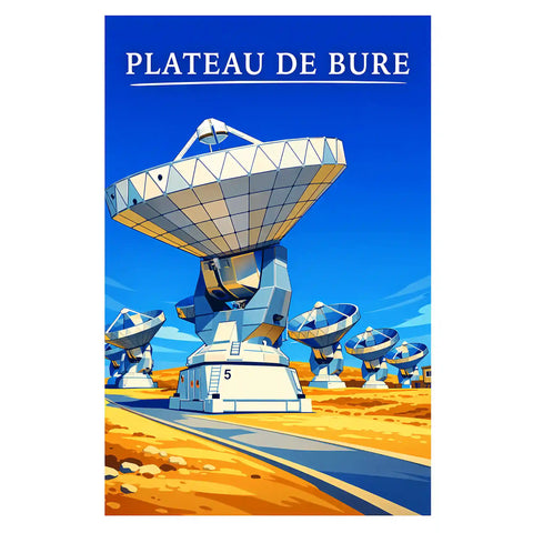 Affiche - Plateau de Bure