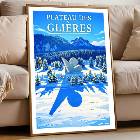 Affiche - Plateau des Glières