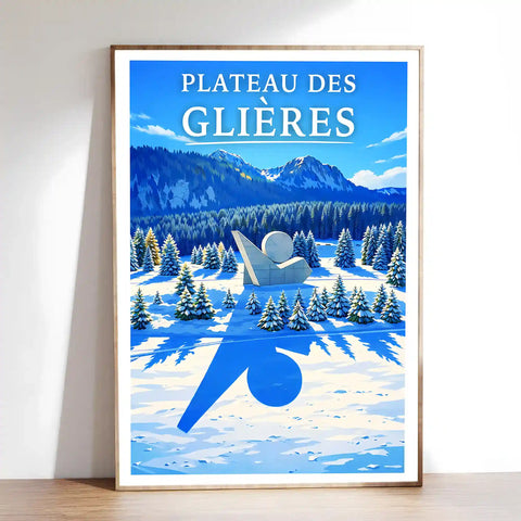 Affiche - Plateau des Glières