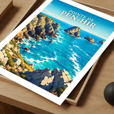 Affiche - Pointe de Pen-Hir