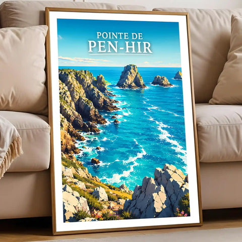 Affiche - Pointe de Pen-Hir