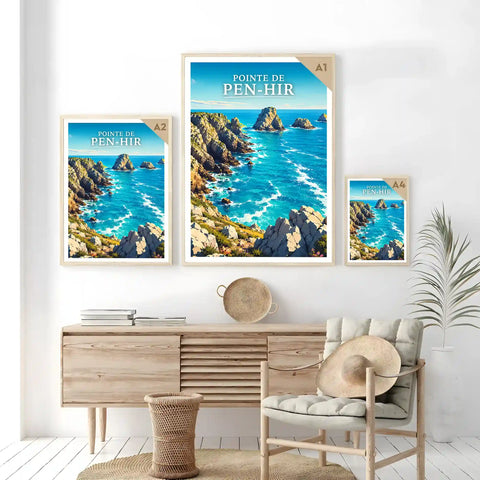 Affiche - Pointe de Pen-Hir