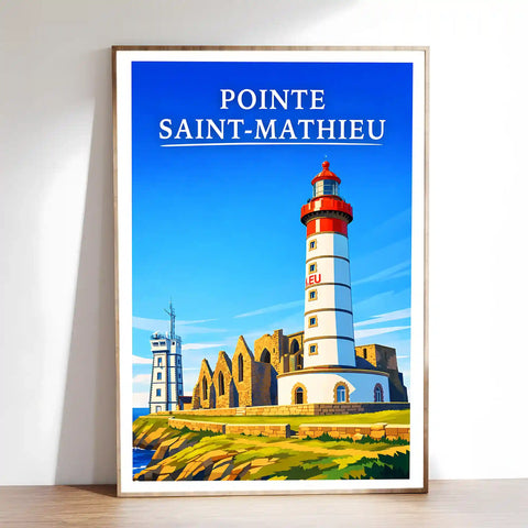 Affiche - Pointe Saint-Mathieu