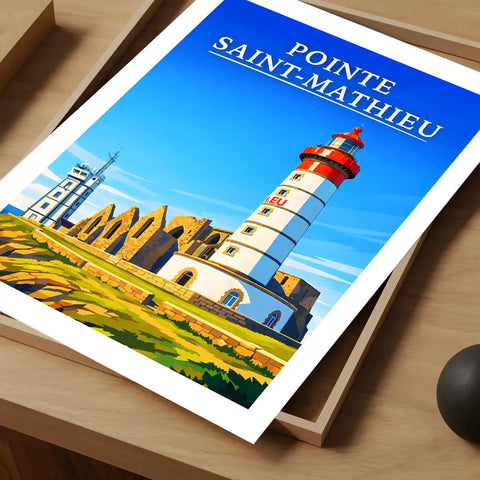 Affiche - Pointe Saint-Mathieu