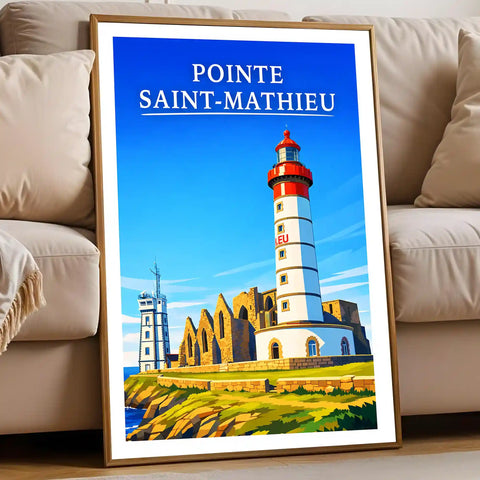 Affiche - Pointe Saint-Mathieu