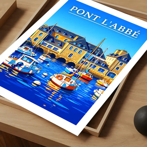 Affiche - Pont l'Abbé