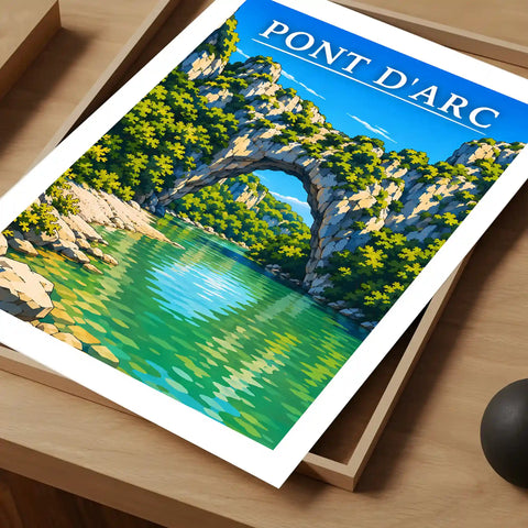 Affiche - Pont d'Arc