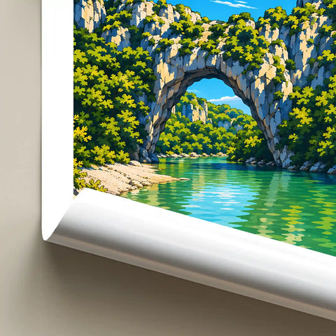 Affiche - Pont d'Arc
