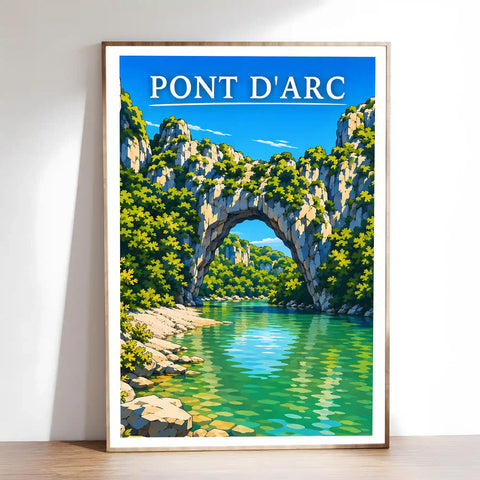 Affiche - Pont d'Arc