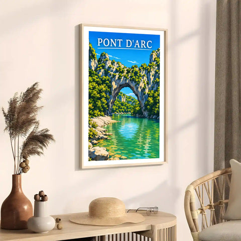 Affiche - Pont d'Arc