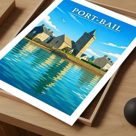Affiche - Port-Bail