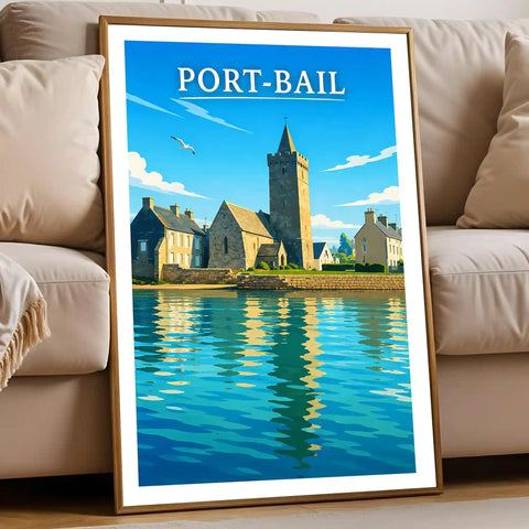 Affiche - Port-Bail