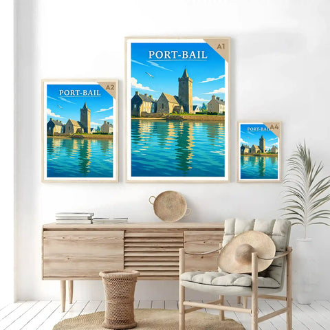 Affiche - Port-Bail