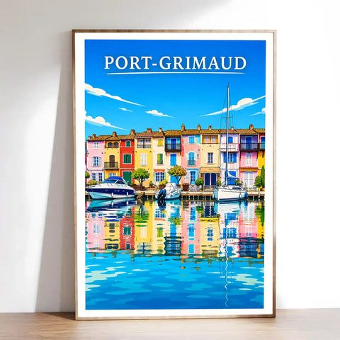 Affiche - Port-Grimaud